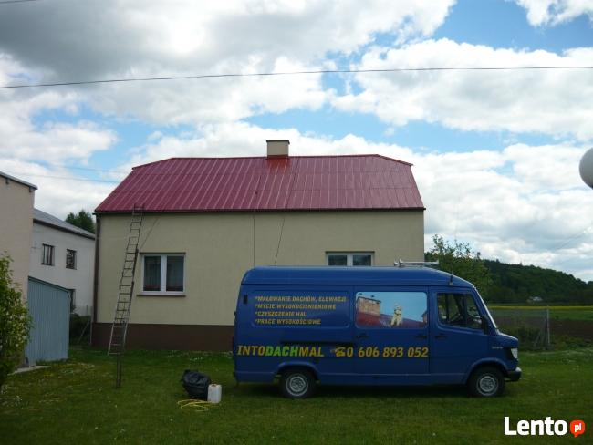 MALOWANIE DACHÓW ELEWACJI