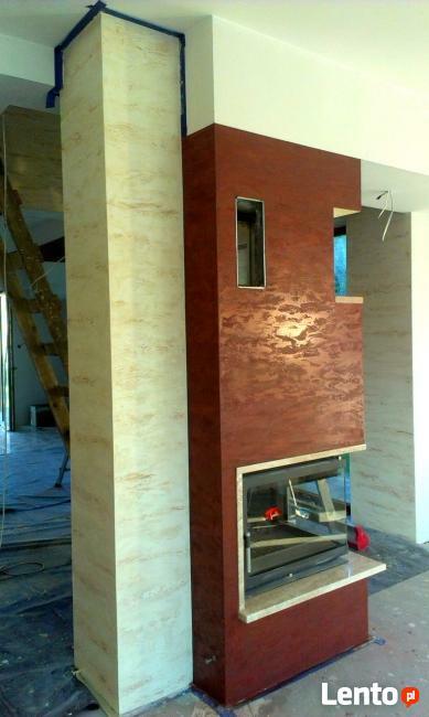 TYNKI DEKORACYJNE,TRAWERTYN,BETON ART. ,MALOWANIE OZDOBNE.