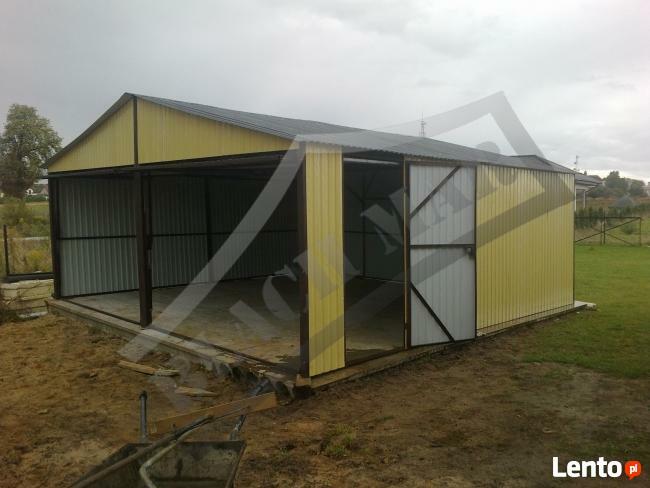 Garaż Blaszany 6x6 Dwuspadowy PRODUCENT PROFIL