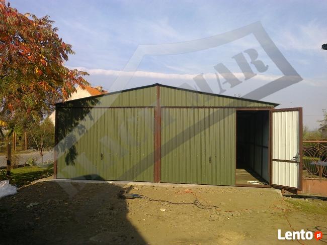 Garaż Blaszany 6x6 Dwuspadowy PRODUCENT PROFIL