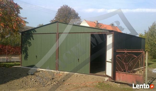 Garaż Blaszany 6x6 Dwuspadowy PRODUCENT PROFIL