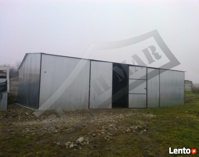 Garaż Blaszany Hala, Magazyn 8x12 PRODUCENT WZMOCNIONY