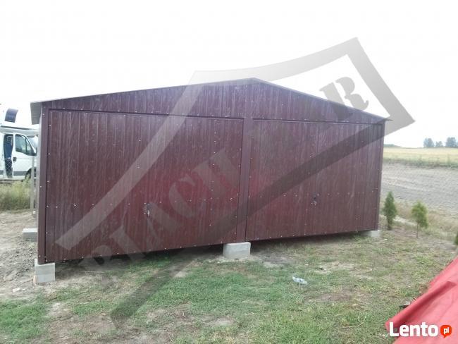 Garaż Blaszany 6x6 Dwuspadowy PRODUCENT PROFIL