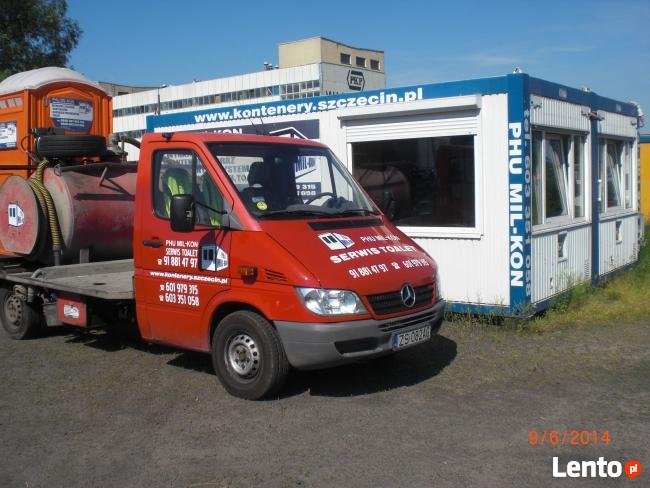 WYNAJEM TOALET oraz KONTENERÓW i OGRODZEN --MIL-KON--