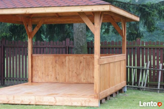 Promocja! Altanki altany wiaty zadaszenia gont podłoga
