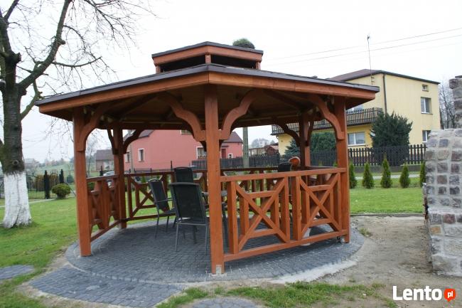 Altany altanki domki ogrodowe narzędziowe wiaty zadaszenia