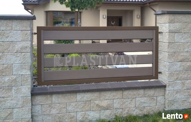 TARASY DREWNIANE I KOMPOZYTOWE, OGRODZENIA KOMPOZYTOWE