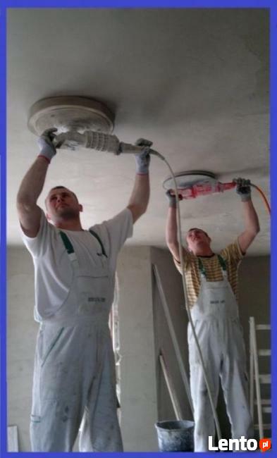 TYNKI MASZYNOWE GIPSOWE, CEMENTOWO-WAPIENNE NA GŁADKO !!!