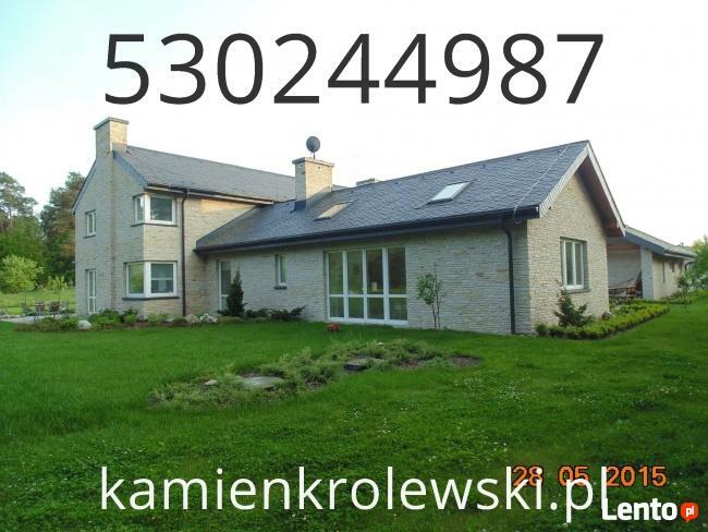 Elewacja z kamienia,ogrodzenie z kamienia