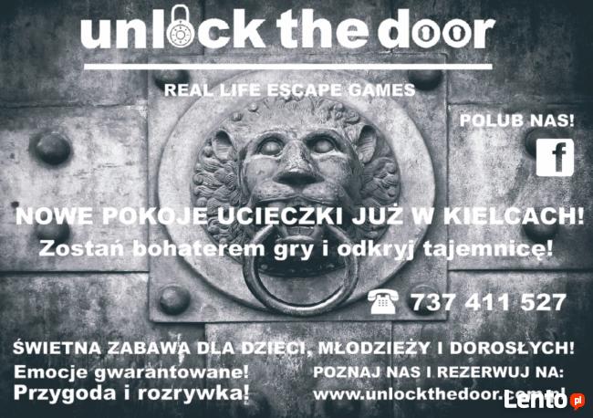 Voucher do escape room Kielce – UNLOCKtheDOOR