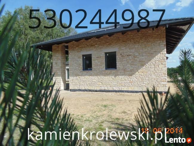 Elewacja z kamienia,ogrodzenie z kamienia