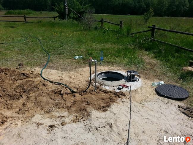 Studnie Głębinowe Wiercone Montaż pomp, podłączenia .