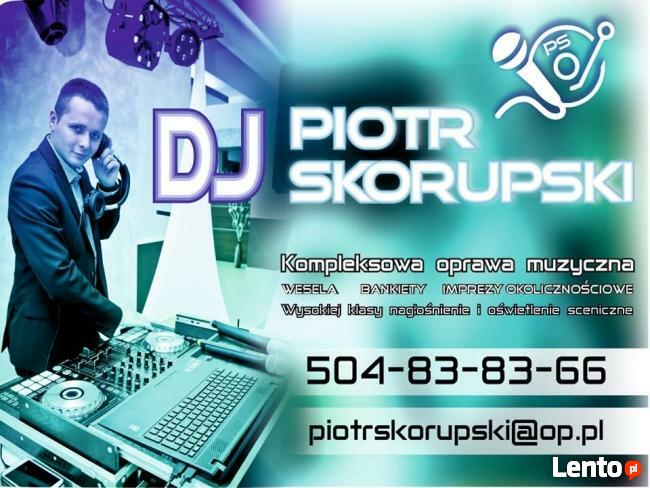 DJ Piotr Skorupski na Twoje WESELE