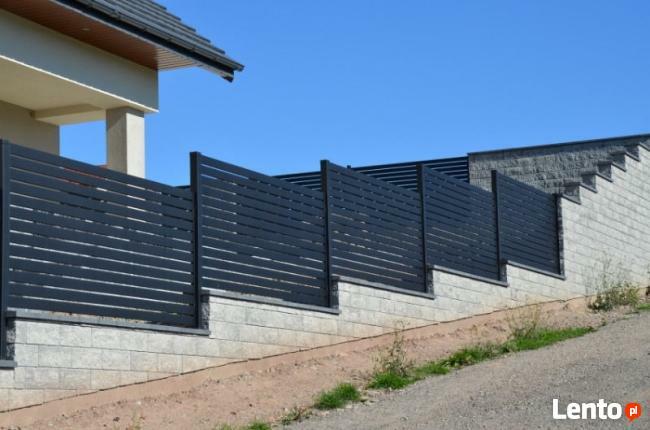 Ogrodzenia nowoczesne palisada, żaluzja na wymiar Mkw