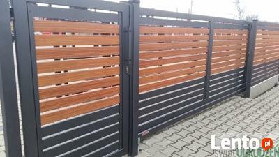 Ogrodzenia nowoczesne palisada, żaluzja na wymiar Mkw