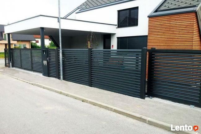 Ogrodzenia nowoczesne palisada, żaluzja na wymiar Mkw