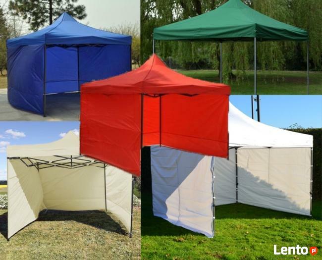 NAMIOT ekspresowy handlowy pawilon 3x3 TORBA, 5 kolorów! NOW