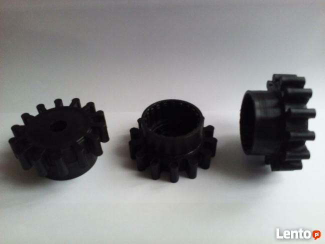 Zębatki hamulcowe do kół plastikowych w wózkach Nr 5