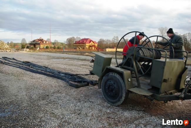 Wąż tłoczny 110 mm, odcinek dług. 20 mb, paliwa, oleje, woda