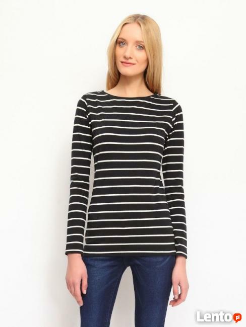 T-shirt w paski Top Secret