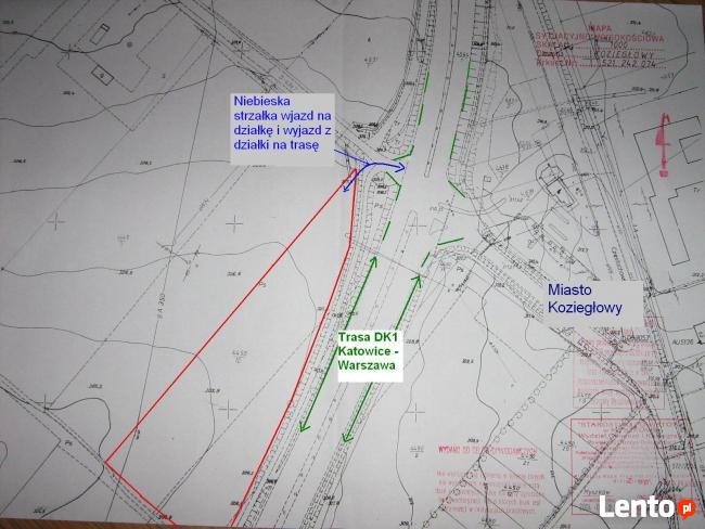 Atrakcyjna działka inwestycyjna Koziegłowy