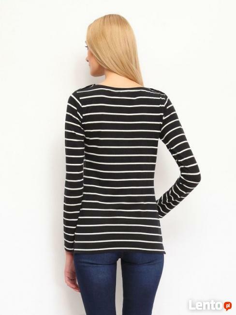 T-shirt w paski Top Secret