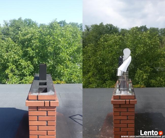 Szlamowanie kominów uszczelnianie naprawa komina frezowanie