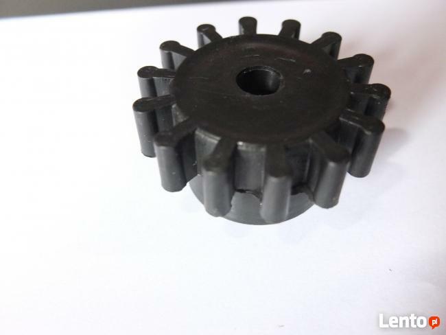 Zębatki hamulcowe do kół plastikowych w wózkach Nr 5