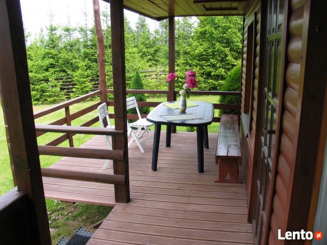 Domek letniskowy nad brzegiem jeziora Gaładuś