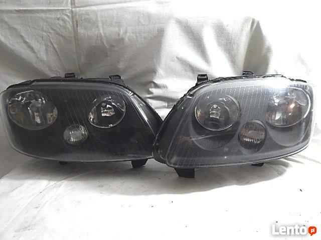 VW CADDY KOMPLET LAMP CZARNE ORYGINAŁ