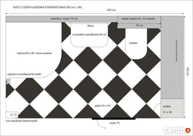 Remont łazienki według projektu Łódź ZREMONTUJ