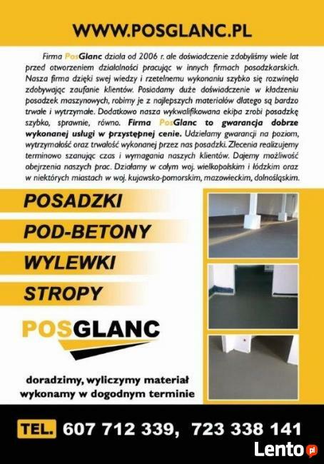 Posadzki maszynowe wylewki Ostrzeszów, Ostrów Wielkopolski