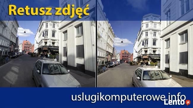 Naprawa renowacja retusz fotomontaż zdjęć fotografii