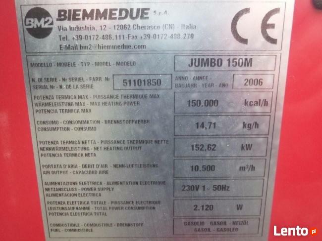 Nagrzewnica Olejowa Piec Dmuchawa MASTER BIEMMEDUE JUMBO 152