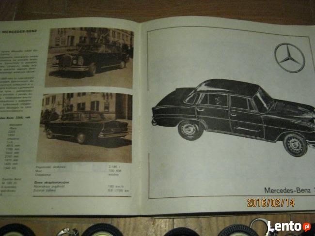 Kolekcja samochodow 1908-1975 -70 zl