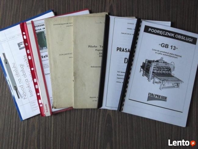 DTR maszyn !!!!!!!!!!!!!!!!!!!!!!