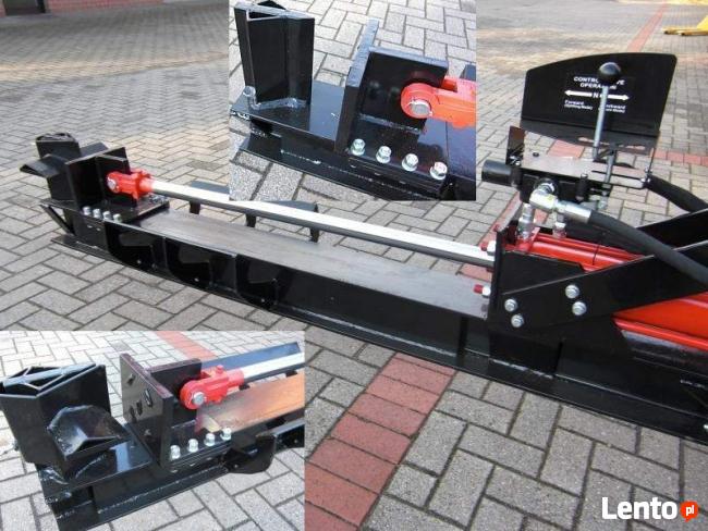 ŁUPARKA CIĄGNIKOWA NACISK 14T, MAX. DŁUGOŚĆ MATERIAŁU 105 CM