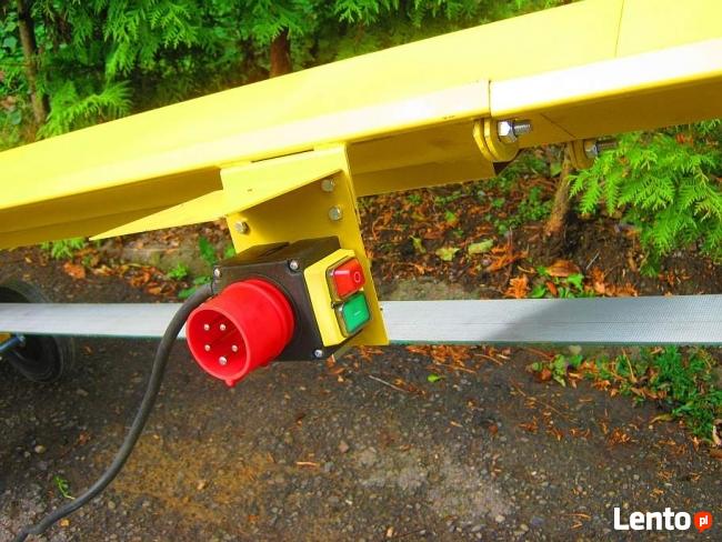 TAŚMOCIĄG MOBILNY DO TRANSPORTU DREWNA ŁUPANEGO, ZRĘBKI