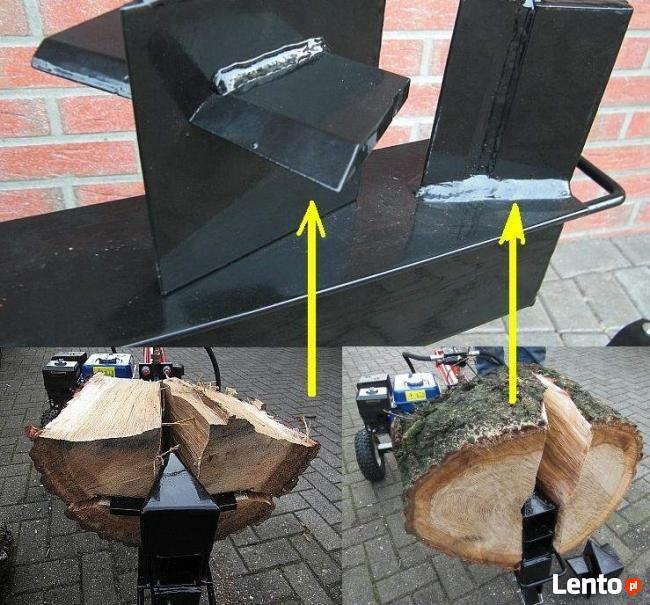 ŁUPARKA HYDRAULICZNA: NACISK 12T, SILNIK OHV 6,5 kM