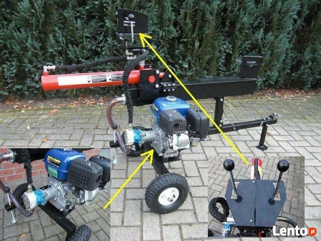 ŁUPARKA HYDRAULICZNA: NACISK 12T, SILNIK OHV 6,5 kM