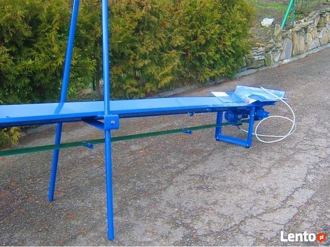 TAŚMOCIĄG MOBILNY DO TRANSPORTU DREWNA ŁUPANEGO, ZRĘBKI