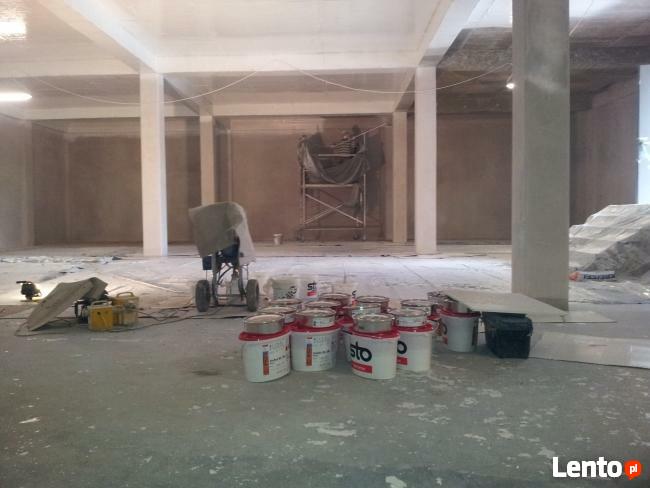 MALOWANIE-SZPACHLOWANIE NATRYSKOWE AGREGATEM