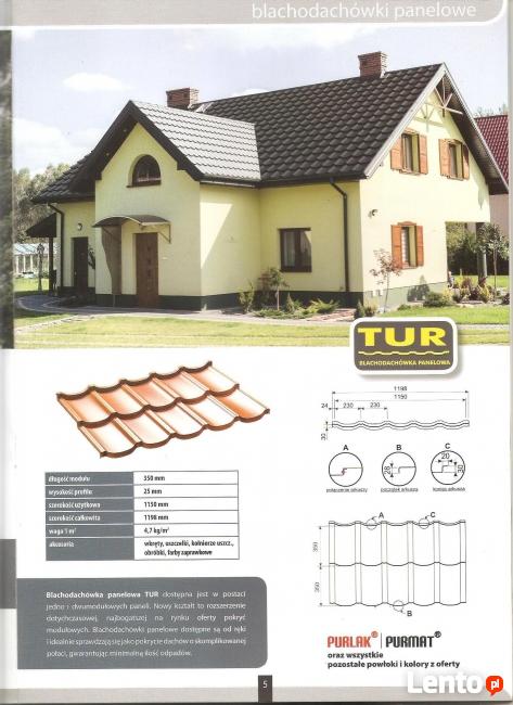 KOLBIS-Dąbie- Pokrycia dachowe -Trapez T-18 -TARTAK