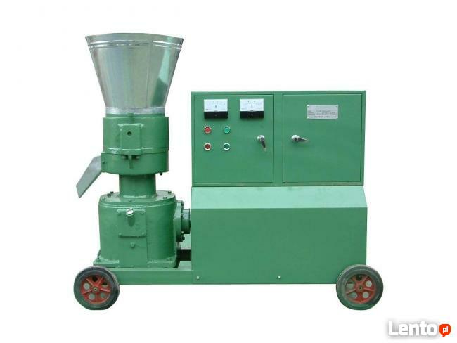 PELLECIARKA: wydajność do 800 kg/h, silnik 22 kW