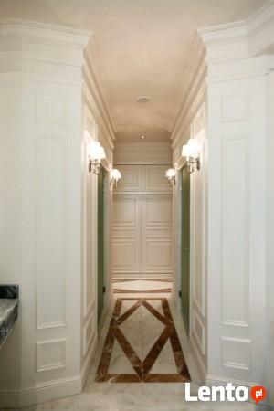 Sztukateria do wnętrz, listwy sufitowe, naścienne, rozety