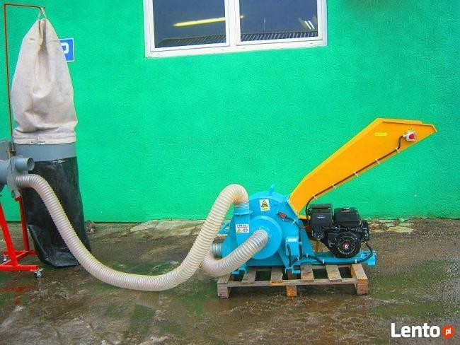 MŁYN BIJAKOWY z wbudowanym własnym odciągiem. SILNIK 15 kM