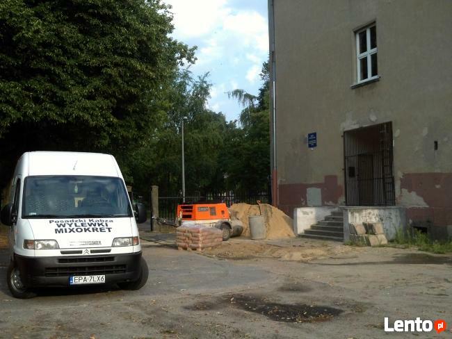 Wylewki maszynowe posadzki betonowe mixokret Pabianice