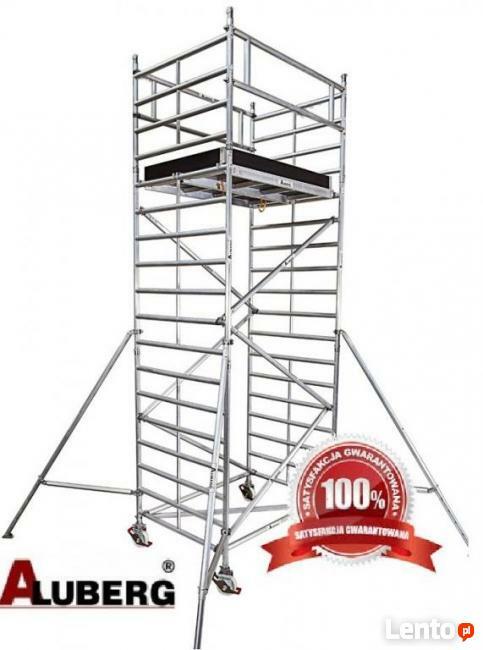 Rusztowanie przejezdne aluminiowe ALUBERG 1370 - 10m