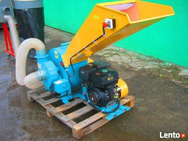 MŁYN BIJAKOWY z wbudowanym własnym odciągiem. SILNIK 15 kM