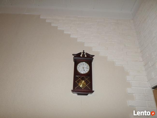 płytki gipsowa biała cegła z fuga dekoracyjne scienne